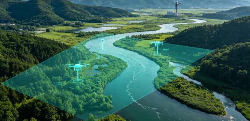 修水县GEO 全域空间监测筑牢生态屏障，空间技术支撑环境治理与灾害防御
